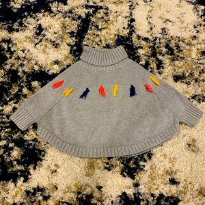Gymboree sweater cape